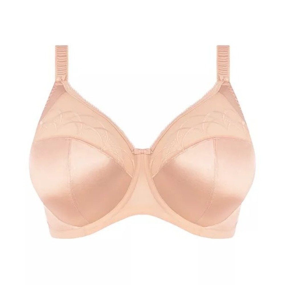NWT Elomi Cate Full Coverage Bra 40H Nude Embroidered Underwire Supportive Chic